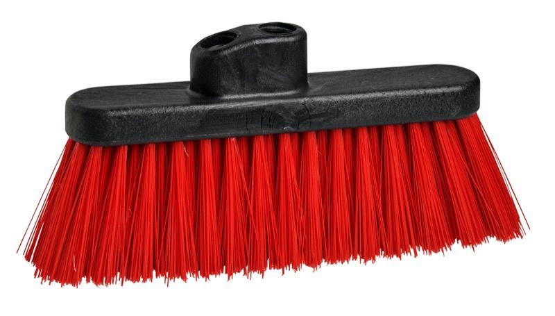 BA-8306-RD - 10" Duo-Angle Broom Head Only - Red