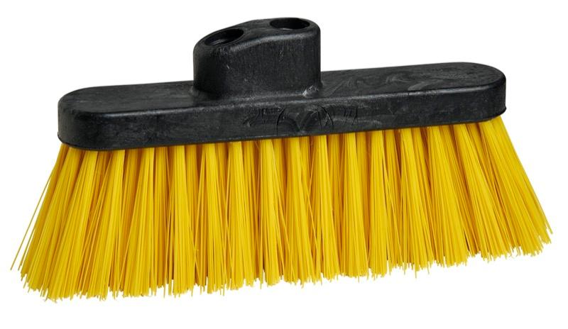 BA-8306-YE - 10" Duo-Angle Broom Head Only - Yellow