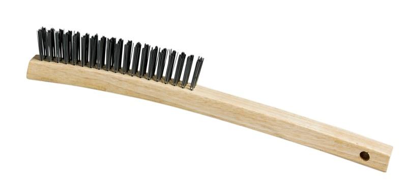 BW-1037 - Brosse métallique 13" - 3 rangées