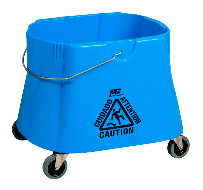 BW-D41102-BL - 40 Qt. Elephant Foot Mop Bucket - Blue