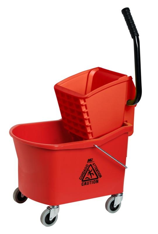 BW-S34100-RD - 32 Qt. Grizzly Side Press Combo - Rouge