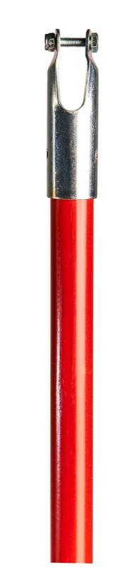 DF-EZY60F-RD - 60" BreakAway Dust Mop Handle - Fiberglass - Red