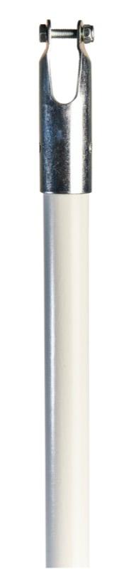 DF-EZY60F-WH - 60" BreakAway Dust Mop Handle - Fiberglass - White