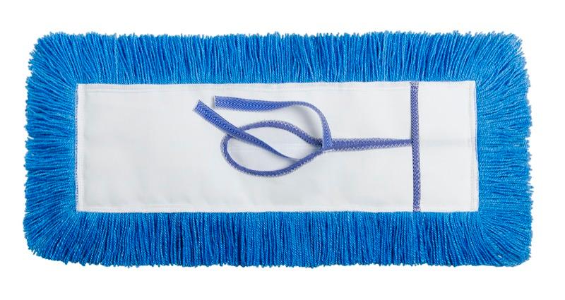 DM-STH560-BL - Balai à poussière STATIC-H™ 60" - Bleu - Dos en trou de serrure