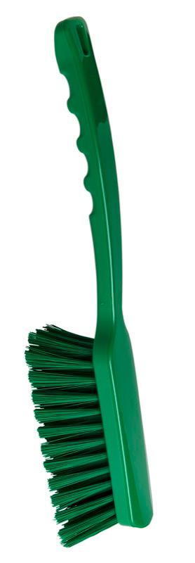 FP-BB15S-GN - 15" Food Processing Long Handle Bannister Brush - Green