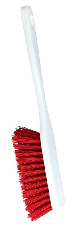 FP-BB15S-RD - 15" Food Processing Long Handle Bannister Brush - Red