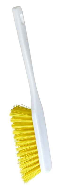 FP-BB15S-YE - 15" Food Processing Long Handle Bannister Brush - Yellow