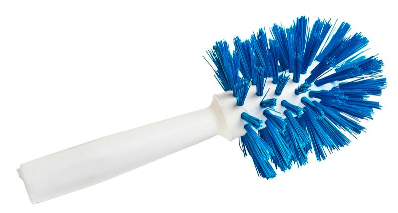 FP-CB3M-BL - Food Processing Cylinder Brush - 3.5" / 90mm Diameter - Blue