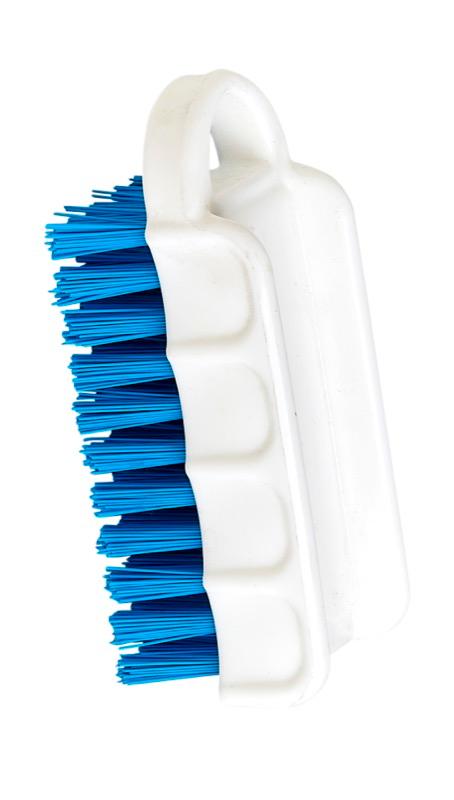 FP-NB4M-BL - 4.5" Nail Scrub Brush - Blue