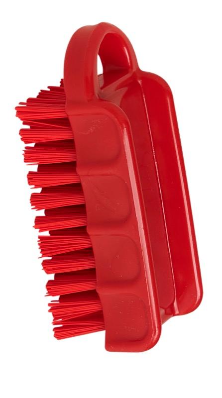 FP-NB4M-RD - 4.5" Nail Scrub Brush - Red