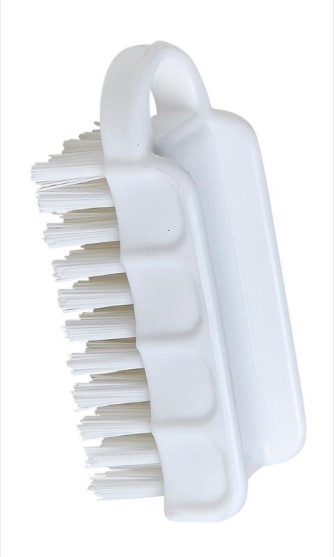 FP-NB4M-WH - 4.5" Nail Scrub Brush - White