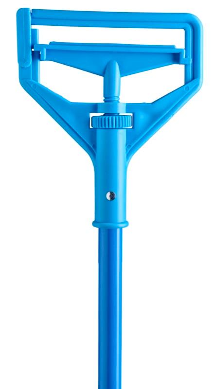 HW-9060F-BL - 60" Side Change Mop Handle - Fiberglass - Blue