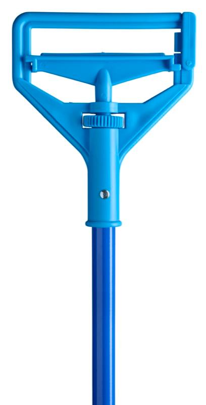 60&quot; Side Change Mop handle- FiberGlass- Blue 12