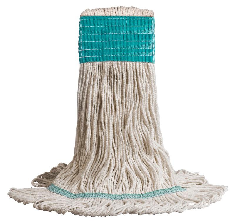 MW-CL11M-WB - Cotton-Pro™ Looped End Wet Mop - Wide Band - Medium