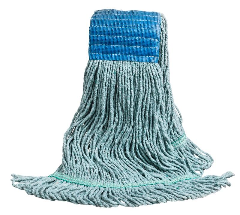 MW-SW10S-WB-GN - Swinger™ Synthetic Loop Mop - Wide Band - Small - Green