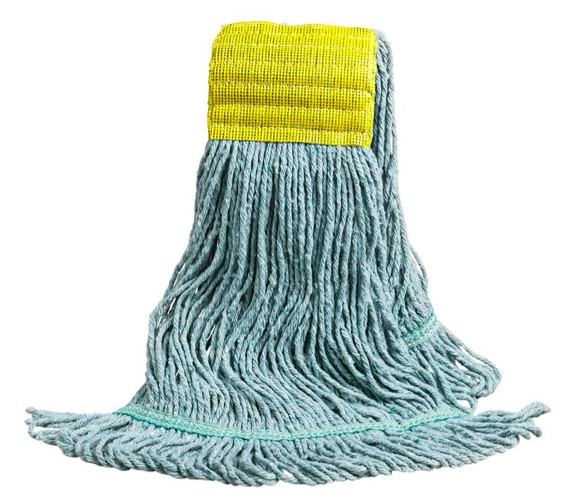 MW-SW12L-WB-GN - Swinger™ Synthetic Loop Mop - Bande large - Large - Vert