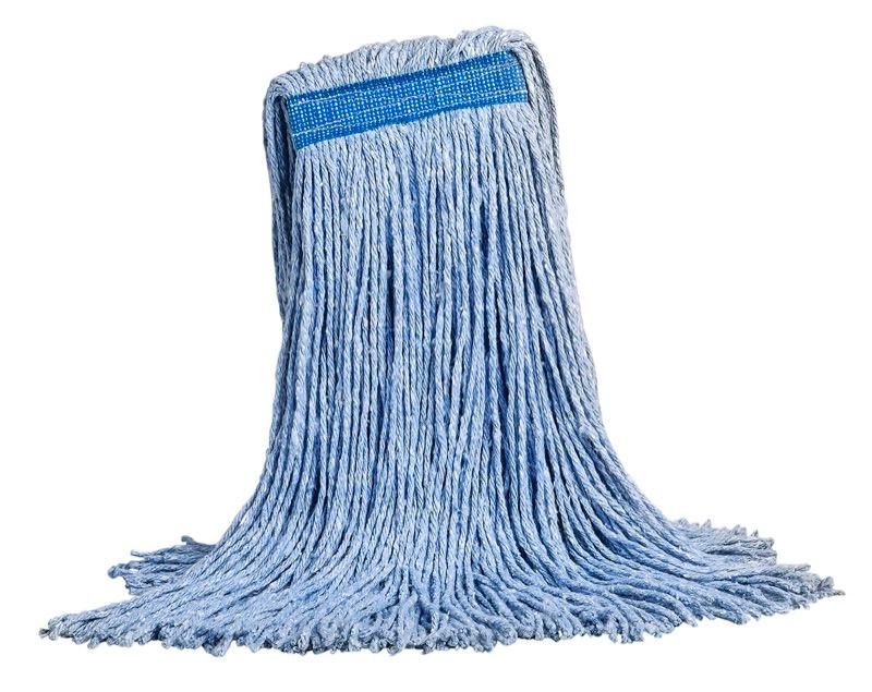 MW-SWC16-BL - Swipe™ Cut-End Mop - Narrow Band - Blue - 16 oz
