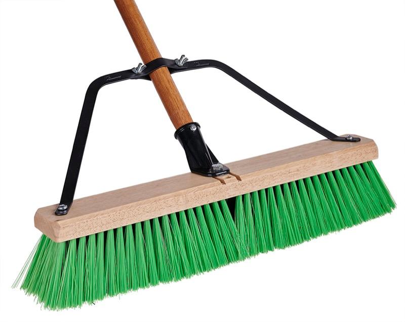 PB-BD700-GB18 - Bulldog Stiff Push Broom - 18 Inch