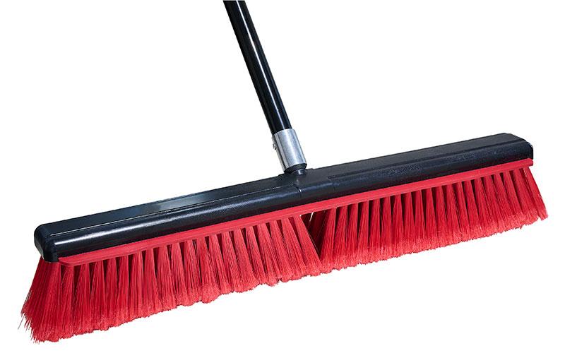 PB-SQB9824 - Balai raclette de 24" avec manche en métal de 60