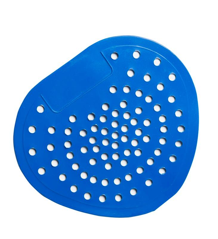 WA-US2 - Blue Vinyl Flat Urinal Screen - Bubble Gum