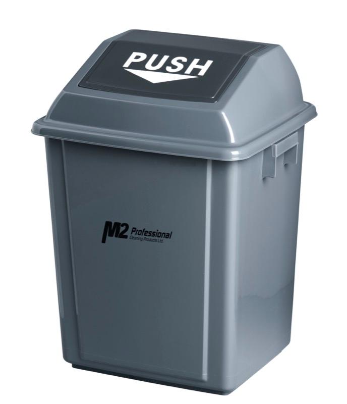 WM-PS0025 - Conteneur à déchets 25 L EZ-Push avec couvercle