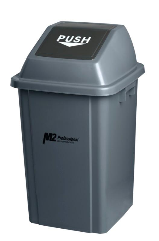 WM-PS0100 - Conteneur à déchets 100 L EZ-Push avec couvercle