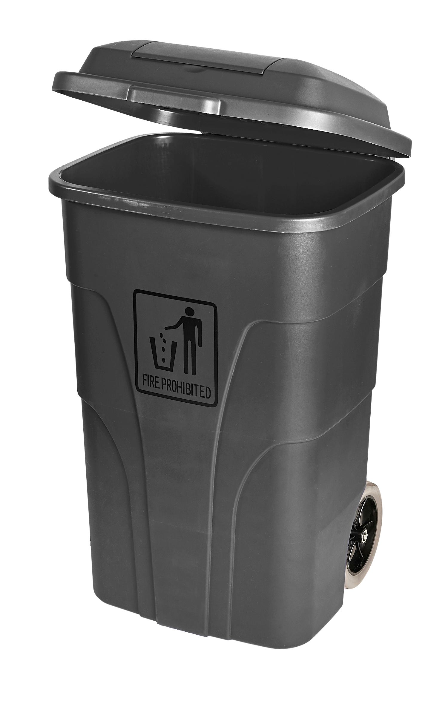 WM-TW12032 - 32 Gal / 120L Rolling Waste Container w Lid