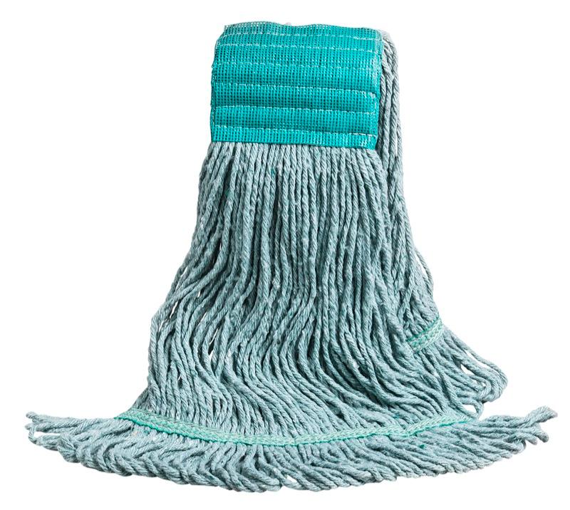 MW-SW11M-WB-GN - Swinger™ Synthetic Loop Mop - Wide Band - Medium - Green